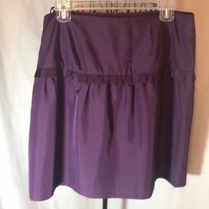 LOFT purple skirt.  Size 12.  NWT